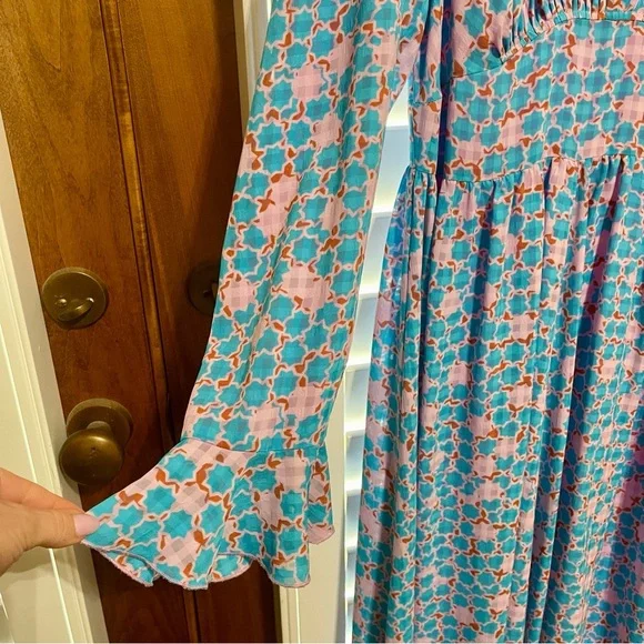 Stine Goya Freesia Midi Dress in Stardot, Medium - Picture 8 of 16